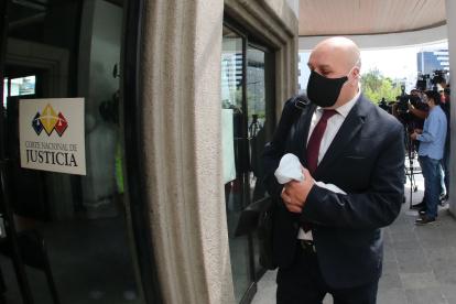 Defensa. Stalin Oviedo es el abogado del exsecretario Pablo Romero.