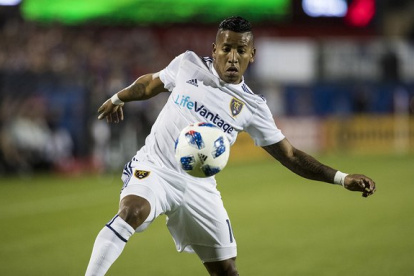 Joao Plata, delantero ecuatoriano que dejaría el Real Salt Lake para ir a la Liga MX.