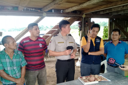 Público. Aunque el hallazgo lo realizaron hace dos meses, los habitantes lo hicieron público recién ayer.