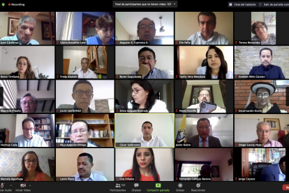 Los asambleístas tienen previsto sesionar hoy de manera virtual.