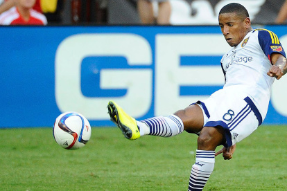 Joao Plata, delantero ecuatoriano que se pondrá la camiseta del Toluca mexicano.

  ag-granasa