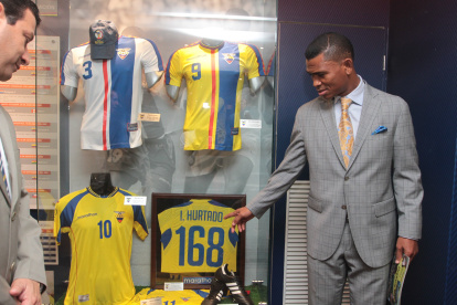 Iván Hurtado fue compañero de Dannes Coronel en Emelec y la Tricolor.