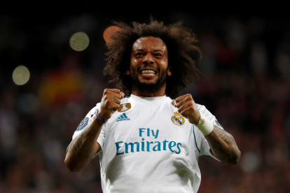 Marcelo, lateral brasileño del Real Madrid sigue y le envía mensaje al popular Jorgito.