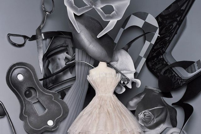 Vestido de vuelos que forma parte de la primera colección digital de Christian Dior.