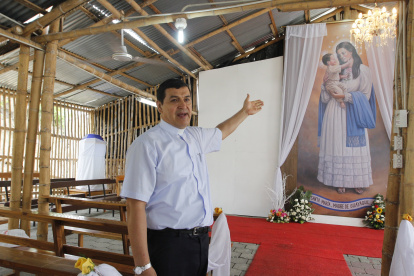 Santa María Madre de Guayaquil es la advocación propia de la Arquidiócesis.