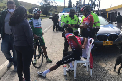 El colombiano sufrió el pasado de 3 de julio un accidente en su natal Boyacá, departamento cafetero donde nació.