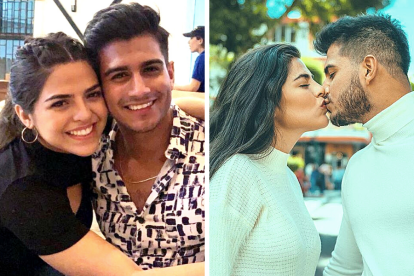 La pareja es muy cariñosa en redes sociales.