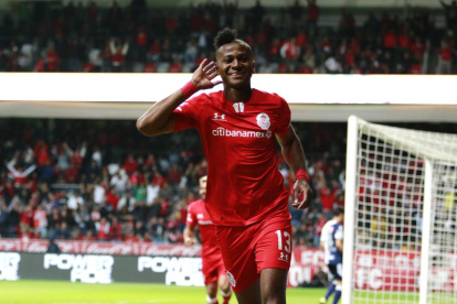 El delantero Michael Estrada cumple en el Toluca con su primera experiencia internacional.