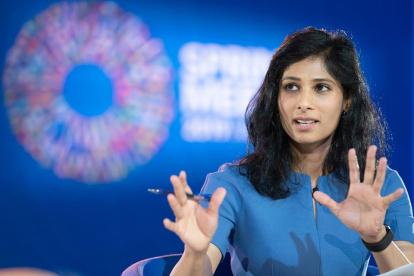Gita Gopinath es directora del Departamento de Estudios del FMI.