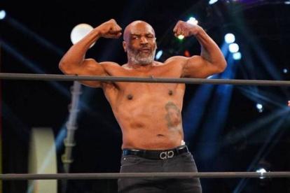 Mike Tyson se puso nuevamente en forma.
