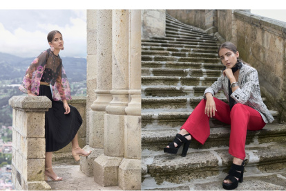 Nikole es modelo desde los 15 años.