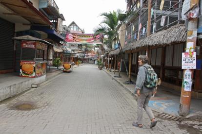 El COE cantonal de Santa Elena decidió no abrir sus playas
