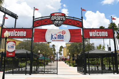 El complejo ESPN de Disney World, en Orlando, ha sido sede de varios eventos internacionales. Tiene 3 canchas reglamentarias de baloncesto.