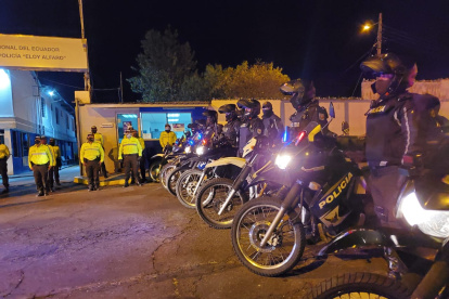 La Policía brindó el soporte en las otras áreas críticas asignadas a Fuerzas Armadas y Secretaría de Seguridad del Municipio.