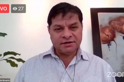 El presidente de la Comisión de Salud, William Garzón, presentó la agenda de trabajo