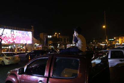 Autocine en Policentro.