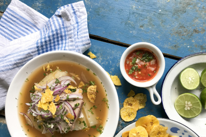 Esta plato a base de albacora es uno de los favoritos de los guayaquileños.