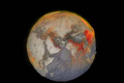 Las emisiones de gas metano se han incrementado significativamente en la última década.