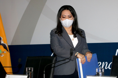 La presidenta del Consejo de la Judicatura, María del Carmen Maldonado.