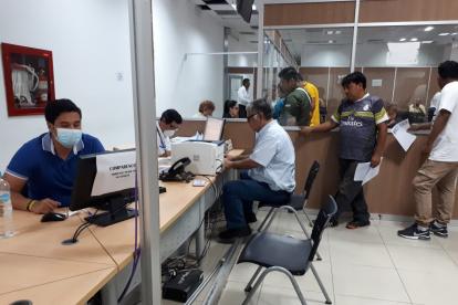 Referencial. Los judiciales han mantenido la atención al público desde antes de decretarse la cuarentena.