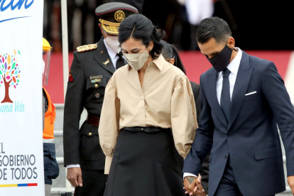 Vicepresidenta. Su discurso de investidura mantuvo el mismo espíritu de sus palabras ante la parroquia.