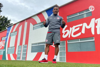 Joao Plata, delantero ecuatoriano que dejó el Real Salt Lake para reforzar al Toluca.