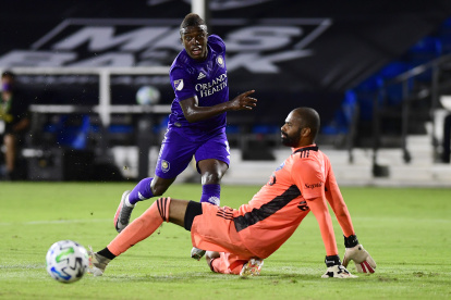 El ecuatoriano Sebastián Méndez, mediocampista del Orlando City, fue elegido el jugador más valioso ante Montreal.
