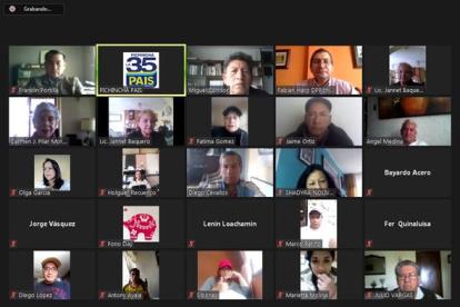 La directiva de Pichincha de Alianza PAIS ha sido una de las más activas durante la emergencia sanitaria.