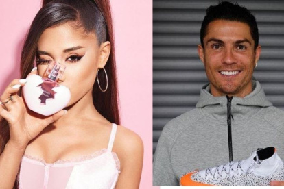 Ariana Grande y Cristiano Ronaldo, dos de los influencers que más cobran por una publicación en Intsagram.