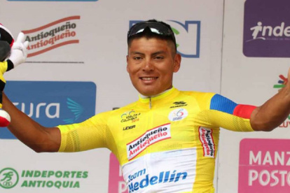 Jonathan Caicedo está despuntando en el ciclismo internacional.