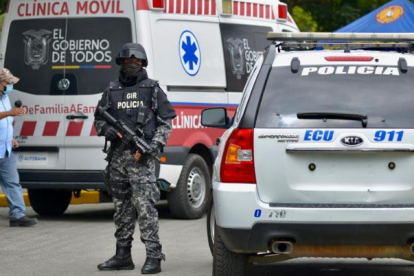 Daniel Salcedo es trasladado a la cárcel de El Inca.