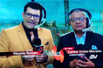 Santiago Carpio y Carlos Víctor Morales compartieron en el primer capítulo.