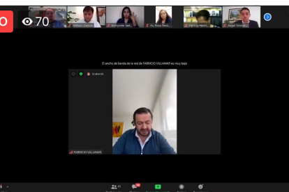 Actor. Fabricio Villamar aseguró que espera la certificación del Ministerio de Salud para responder sobre el carné.