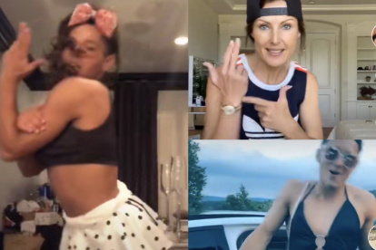 Los videos del #FamousChallenge han ganado millones de likes en la red social.