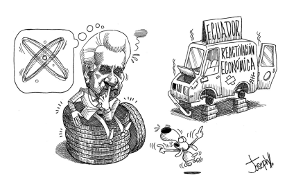 Y no seguir sentado en los neumáticos.