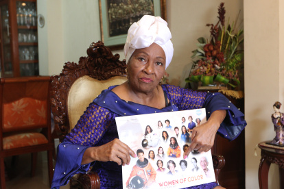 Norma Quiñónez, feminista y escritora guayaquileña afrodescendiente.