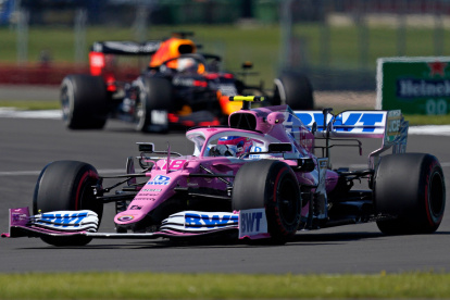 Lance Stroll estuvo inmejorable en los entrenamientos. Es candidato a la pole del sábado.