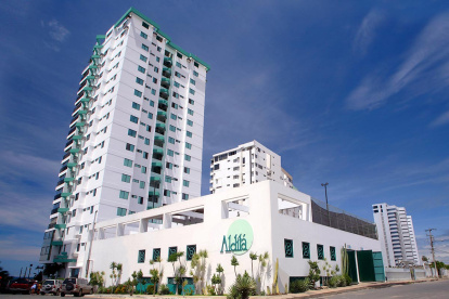 Una de las obras de Furoiani en Ecuador.