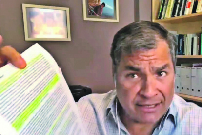 El expresidente Rafael Correa busca participar en las próximas elecciones mientras avanza el trámite de su sentencias por cohecho en el caso Sobornos.