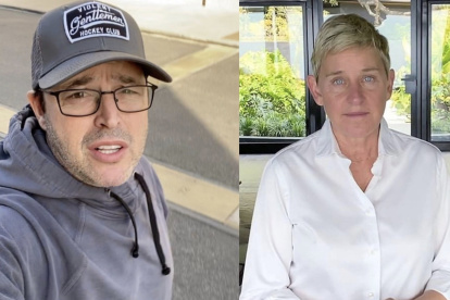 Andy Lassner (izq) se pronunció en Twitter para aclarar un rumor circundante.