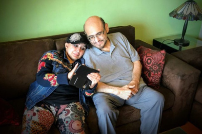 María Antonieta de las Nieves y Edgar Vivar se conocen desde 1971.