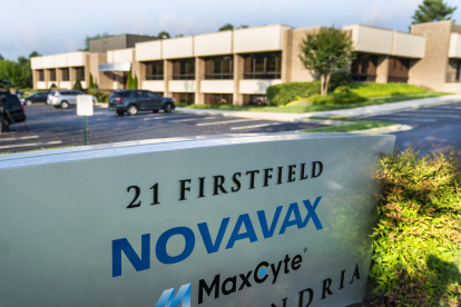 Sede de Novavax Inc. en Gaithersburg, Maryland, EE. UU., 8 de julio de 2020. La compañía recibió un premio de 1.600 millones de dólares del gobierno de EE. UU. Para desarrollar aún más su vacuna experimental COVID-19.