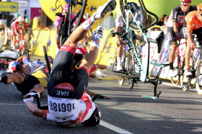 Los corredores tuvieron un cierre trágico en la primera etapa de la Vuelta a Polonia.