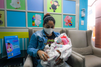 La cabina de lactancia que está ubicada en el Malecón Simón Bolívar.