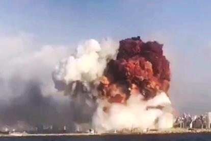 La enorme detonación fue registrada por el Sistema Internacional de Vigilancia (SIV) de la organización, una red mundial de instalaciones de vigilancia sismológica, hidroacústica e infrasónica. EFE/EPA/·tayyaraoun1