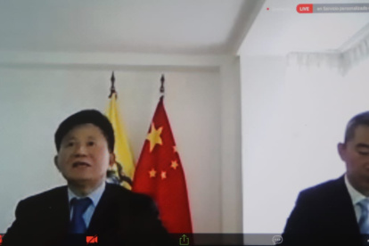 El embajador de China en Ecuador aseguró que su gobierno exige que se cumplan todas las normas internacionales para la pesca.
