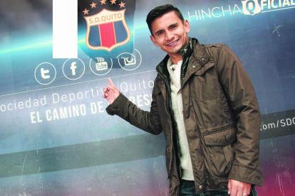 Luis Fernando Saritama regresa al Deportivo Quito para aportar con su experiencia a la joven plantilla chulla.