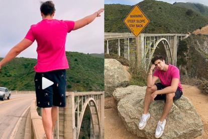 El vídeo fue compartido en su perfil de Instagram.