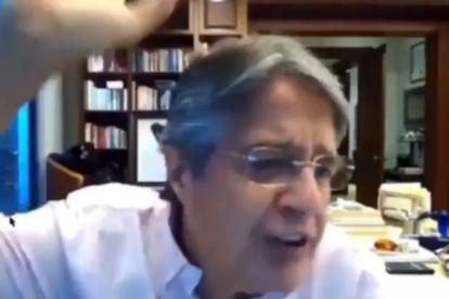 El precandidato presidencial, Guillermo Lasso, en el marco de una cita virtual mencionó la frase que trascendió en redes sociales.