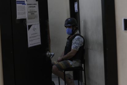 Herido. Sheinman Oren resultó herido tras los golpes que le propinaron en la celda que compartía con Tommer.